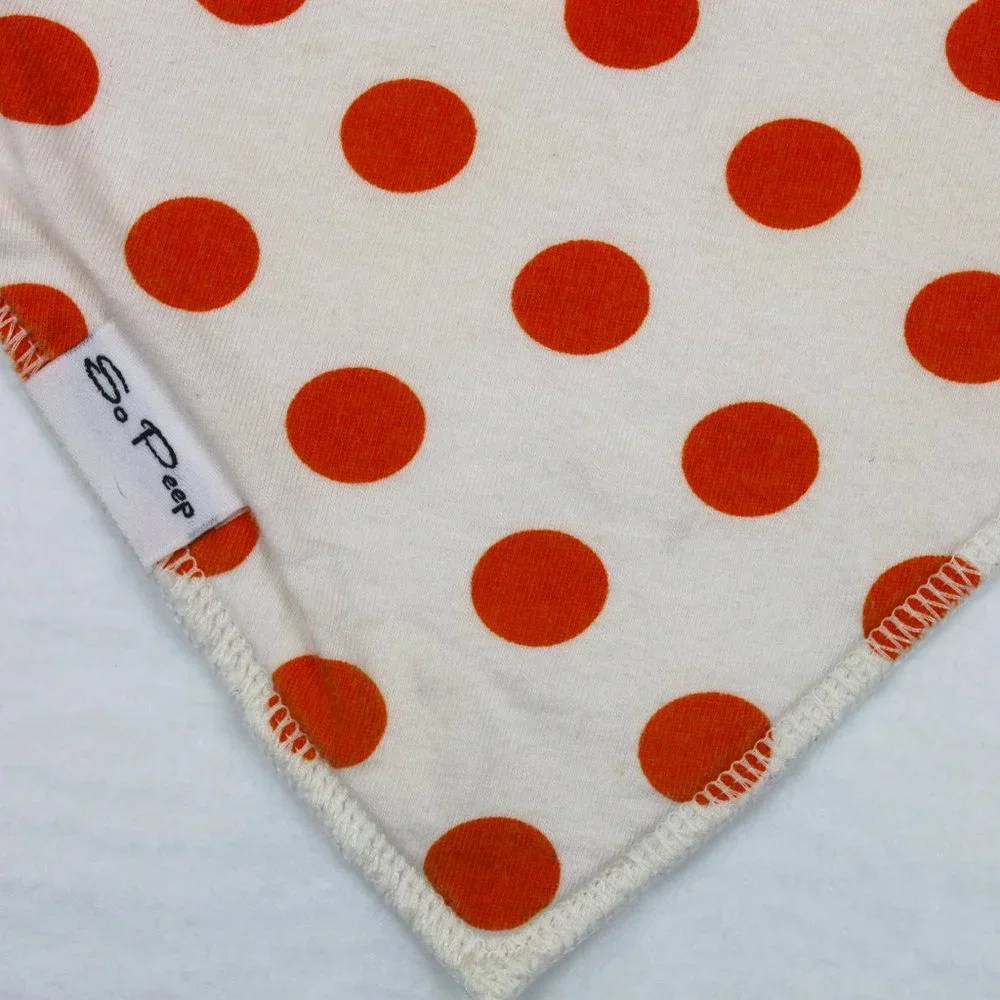 So Peep Lot of 3 Baby Bandana Organic Cotton Bibs